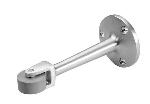 Rockwood456_RKWStraight Roller Stop w/ Rubber Bumper 4-9/16 in. Projection