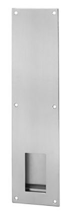Rockwood96Flush Pull 4 in. x 16 in. x 0.125 in. thick
